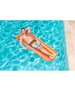 MATERASSINO GONFIABILE PER PISCINA BESTWAY TINTA UNITA CON COLORI ASSORTITI 183x76 CM
